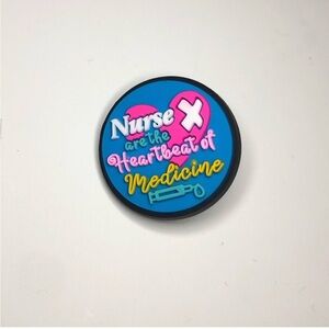 5/$10 Nurse Are The Heartbeat Of Medicine crocs charm jibbitz